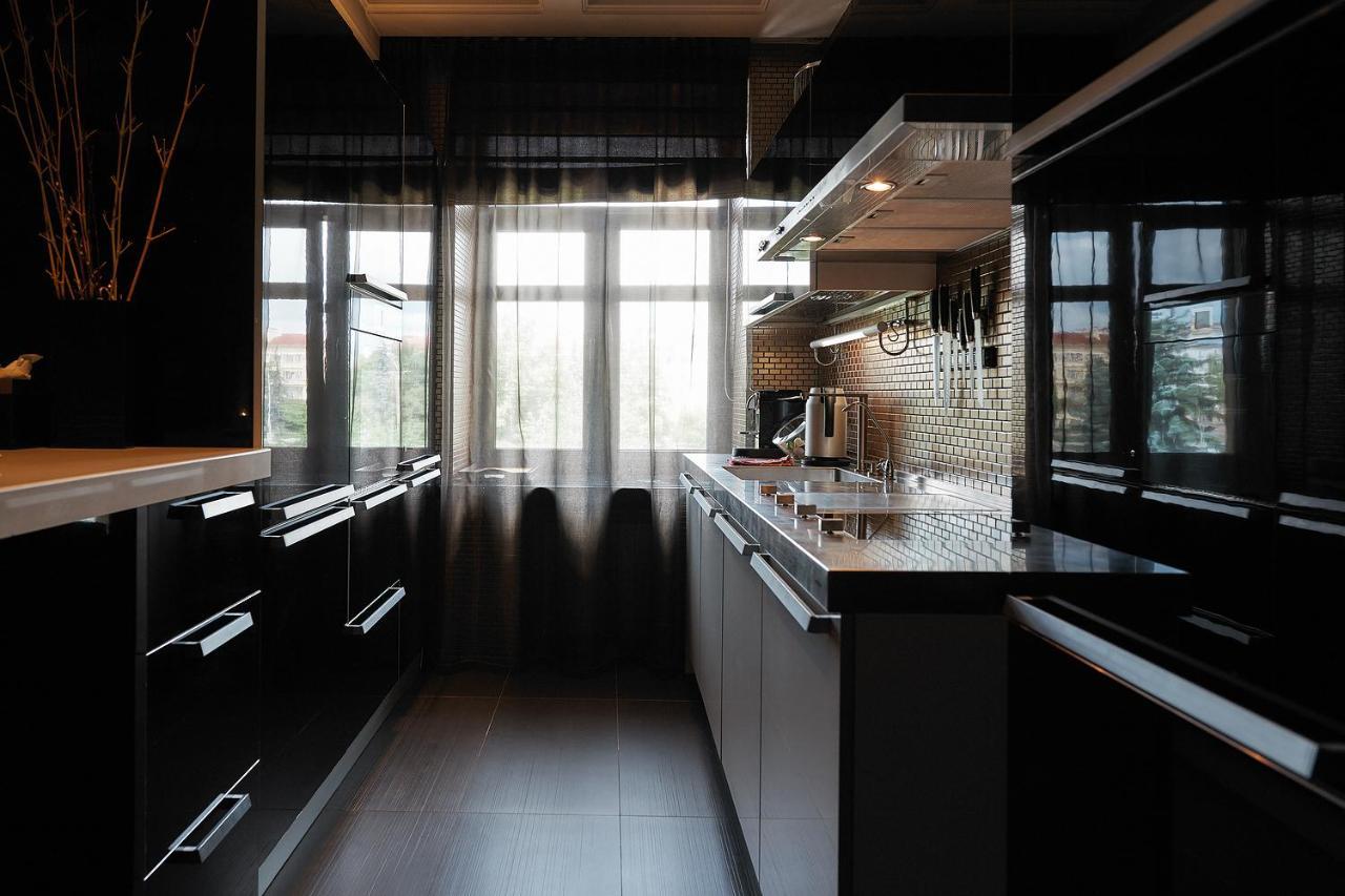 So Fashionable Apartment In The Heart Of ミンスク エクステリア 写真